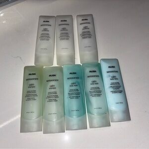 Rusk Sensories bundle of 8 travel sized conditioner, shampoo, lotion & body wash
